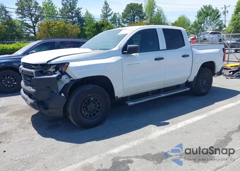 2023 Chevrolet Colorado 2Wd Short Box Wt from USA, damaged, VIN 1GCGSBEC3P1133430